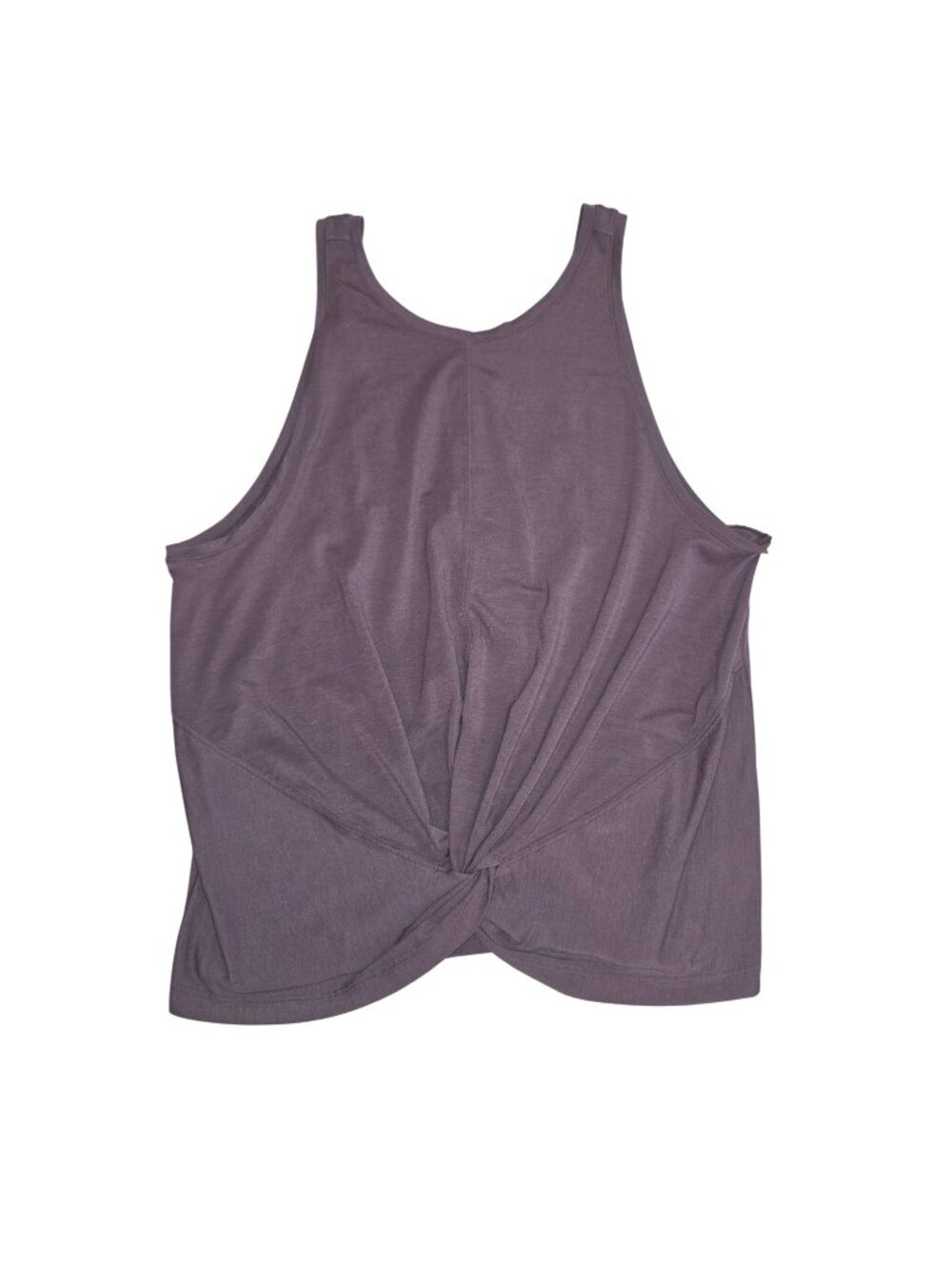 Athleta  Essence Twist Womens L tank top in a purple 4417